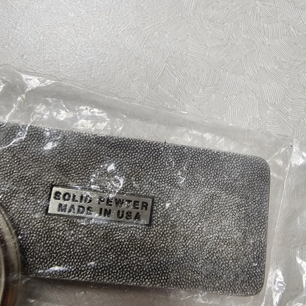 Vtg Broadway Mars Theatre Ticket Opening Night 4/19/1921 Solid Pewter Keychain